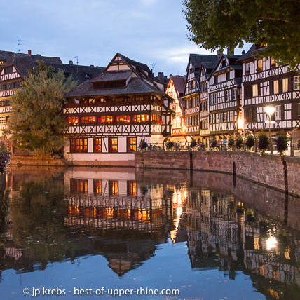 Le clbre quartier de la Petite France  Strasbourg